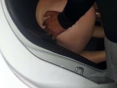 oh man, these strangers doggystyle fuck my big ass in the park creampie me hard while my cuckold watches moaning