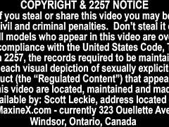 Whoa, sexy Maxine X dives into hardcore BDSM with squirting and toys 😈