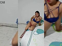 she models underwear before multiple intimate fucks