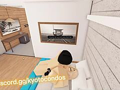 Estate Agent Blonde Hints at More Than Just a Tour with Intense Encounter