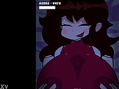 Fnf gf gets titty fucked hard