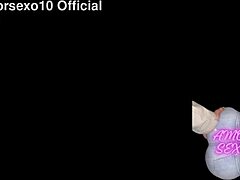 Amateur couple enjoys horny hardcore doggystyle fucking from behind