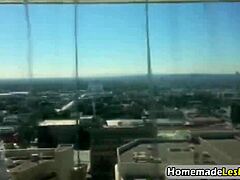 Watch Out! Lesbian Babes Alex And Addison Dive Into Shaved Pussy Licking Frenzy