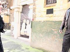 Sexy British Girl Boldly Pisses On Construction Site Exposing Tits To Workers While Flashing Outdoors