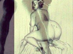 I, uh, love collecting those old vintage erotic drawings, y'know, the retro ones with all that antique charm.