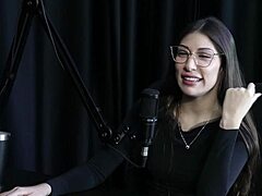 Emotional Naughty Interview With Melina Khalifa In Brazil