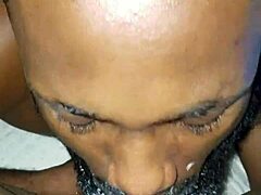 black men diving into ebony pussy with intense licks