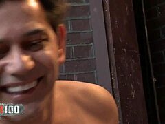 Two slutty blonde cops in stockings deepthroat and fuck the burglar in intense threesome with corset lingerie.