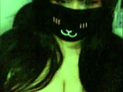 Look at my big goth tits bouncing on this webcam show