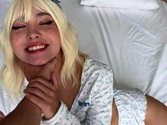 She's reaching an intense peak, her body glistening after a sensual encounter.