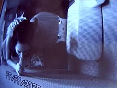 Alexa Jordan is all about sucking that cock through the gloryhole in the toilet - wild stuff! 😏