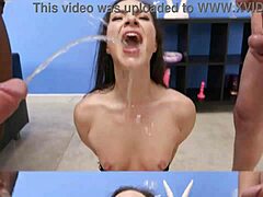 Kristy Black 6on1 Double Anal Gang Bang