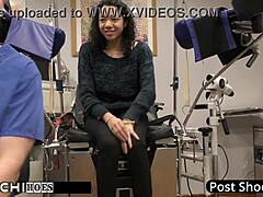 Freshman Yasmine Woods experiences an intense Hitachi session from Doctor Tampa in the hospital.