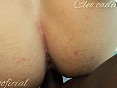 I see cleo cadillac wake up naked and covered in cum after the funk party