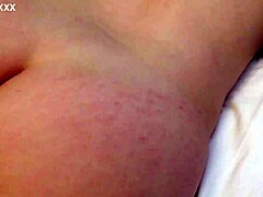 I love how my wife relaxes as I finger her tight asshole in this homemade anal close-up with pov masturbation.