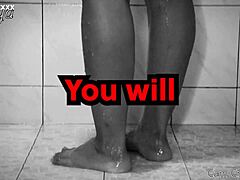 Submissive Asian Goddess Worships Feet in BDSM Domination