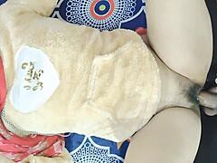 hey, that indian maid's getting her tight ass fucked hard by the house owner in the kitchen! 🍑🔥