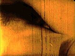 Back in the day, artists captured vintage erotic scenes with hairy beaver details in retro style