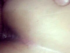 we're back married slut with soaked pussy getting pounded by the comedor