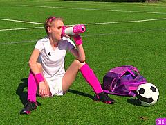 Varsity Slut League With Alicia Williams And Damien White In Rough Doggystyle And Cowgirl Riding