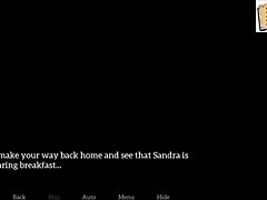 Hey, isn't this my new family episode 62 where the redhead rides a monster cock with blonde small tits action?