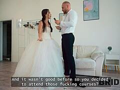 Bride4k Slutty Little 18+ Bride Takes Cock Deep in Her Tight Ass on Wedding Day