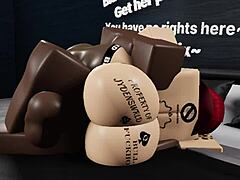 Railing Nasty Thick Redhead Bitch