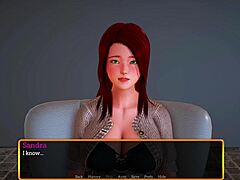 In this homemade video, a redhead explores her new family dynamics in episode 518.