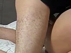 Arabic Hot Ebony Takes Huge Cock in Her Big Arab Ass for Wife Fuck