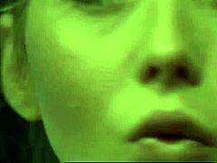 hunky black guy gets monster cock sucked by two beautiful shemales. then they fuck him hard in wild anal threesome