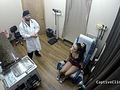 oh man, i got this asian teen with small tits and shaved pussy in latex gloves for bdsm fetish play... she's moaning from deepthroat face fucking and ass slapping behind the scenes!