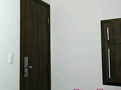 Trans slut Isa Lawrence gets her ass and mouth fucked at once in this wild 3some!! 😈