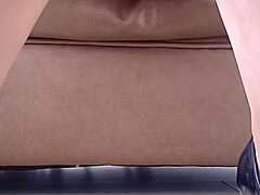 hidden camera caught my nympho spanish stepsister with her pink pussy exposed in miniskirt upskirt outdoors