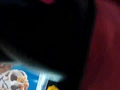 Vid 20160325 194025918 captures retro scene with hidden candid leggings view