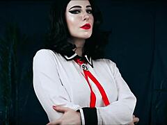 Oh man, check out this Bioshock cosplay with triple cumshots – so hot! 🔥💦