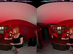 I feel so aroused watching this redhead dive into VRAllure anal play that leaves me craving more intensity