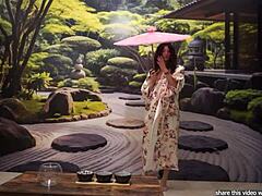 what's it like spending a hot night with stunning japanese geisha elivalove?
