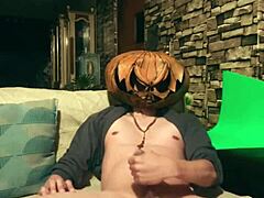 happy halloween, pumpking king, here's my big cock as your offering, faithful followers.