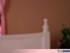 Skinny Petite 18+ Stepsis Teases in Sexy Lingerie - What a Sight!