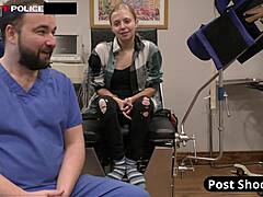 School Resource Officer Ava Siren Delivers Intense Pov Blonde Teen Action with Blowjob Toys Masturbation Deepthroat Vibrator in Office