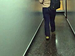 I grabbed that hot petite latina with her hairy pussy after class for a wild pov doggystyle fuck