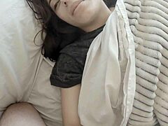 The cute petite wife took an anal creampie right on top of my friend.