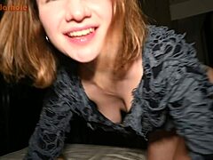 I told her she's gorgeous and she rode me with blowjob and cum on pussy pov