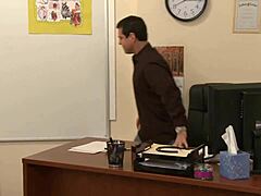 hey capri anderson, wanna have fun at work with melissa jacobs using that dildo for some shaved pussy action?