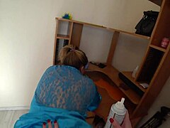 Hey, my big ass draws you in, girlfriend - wanna fuck my hairy pussy with that strap-on? We're mature lesbians in POV, pawg amateur chubby milfs!