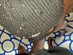 i feel so alive as a black cougar riding big black cock in hotel