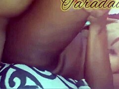 black slut moans loud with my cock deep in her ass