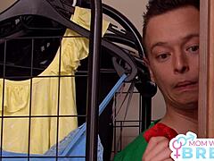 Natalie grace catches nikki nutz sniffing panties