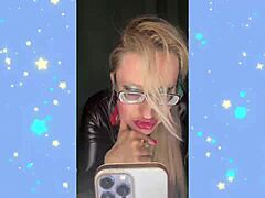 Your wife will see this clip where you beg desperately to become her obedient maid in full uniform!