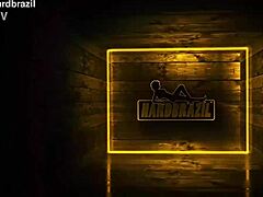 Gostosa takes hard wood in ass then creampie in wet pussy.